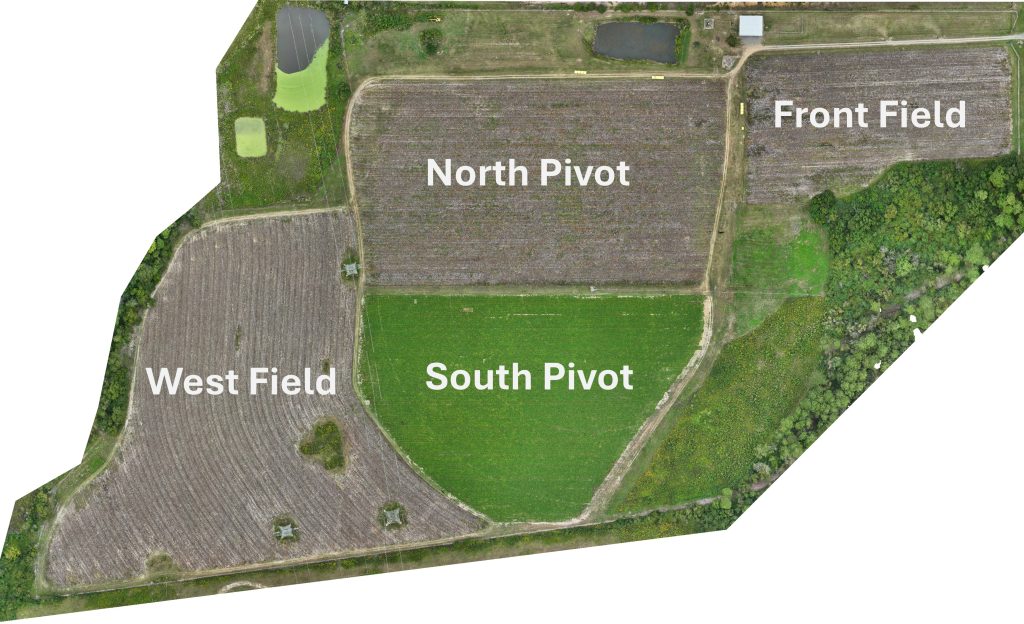 Aerial view of DATA Farm, September 2025