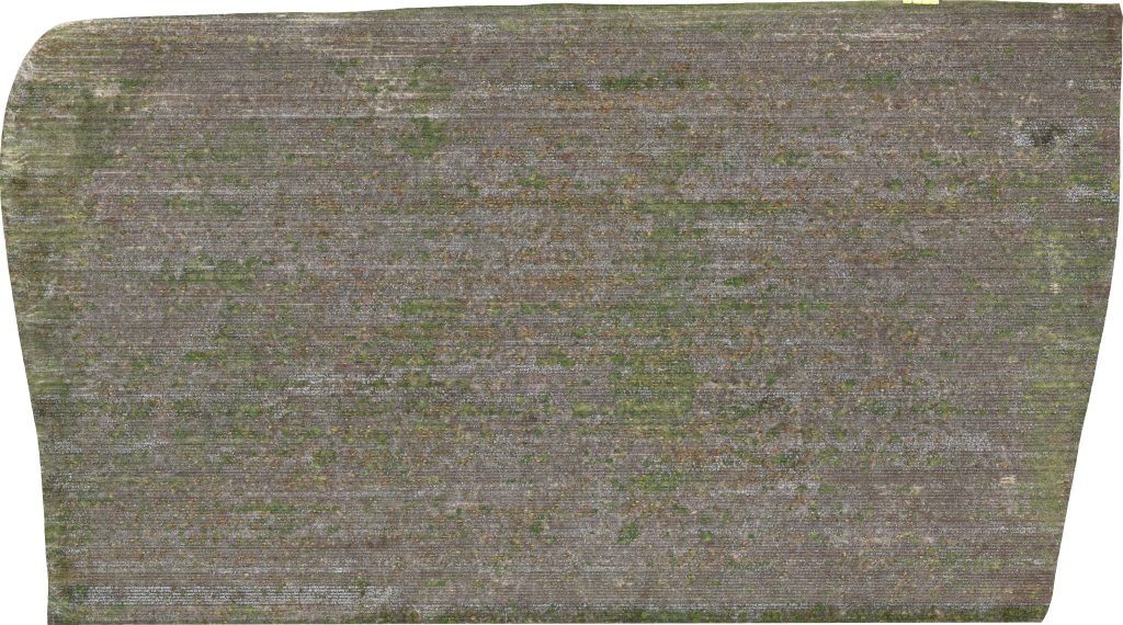 North Pivot aerial image from 9/29/25 flight (post-harvest).