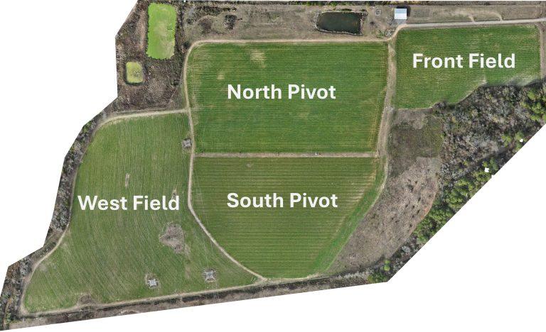Aerial image of the DATA Farm